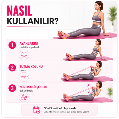Çok Fonksiyonlu Evde Egzersiz Aleti